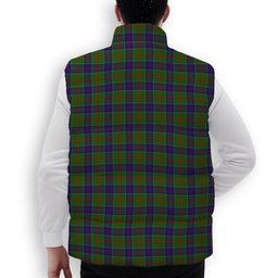 ScotsTee Shop Scottish Stewart of Appin Hunting Modern Crest Tartan Puffer Vest Winter White Duck Down Vest Sleeveless
