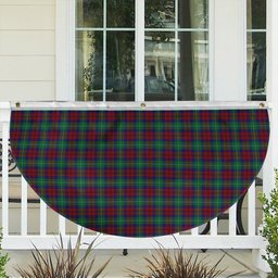 ScotsTee Shop Scottish Akins Tartan Non-Pleated Fan Flag Bunting Banner