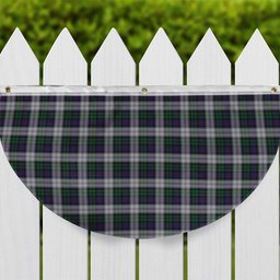 ScotsTee Shop Scottish Argyle Dress Tartan Non-Pleated Fan Flag Bunting Banner
