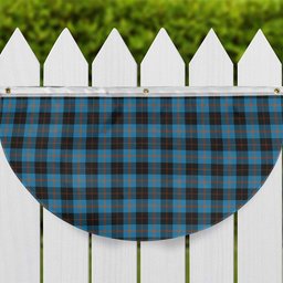 ScotsTee Shop Scottish Angus Ancient Tartan Non-Pleated Fan Flag Bunting Banner