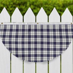 ScotsTee Shop Scottish Alexander of Menstry Dress Modern Tartan Non-Pleated Fan Flag Bunting Banner