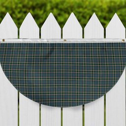 ScotsTee Shop Scottish Bahamas Tartan Non-Pleated Fan Flag Bunting Banner
