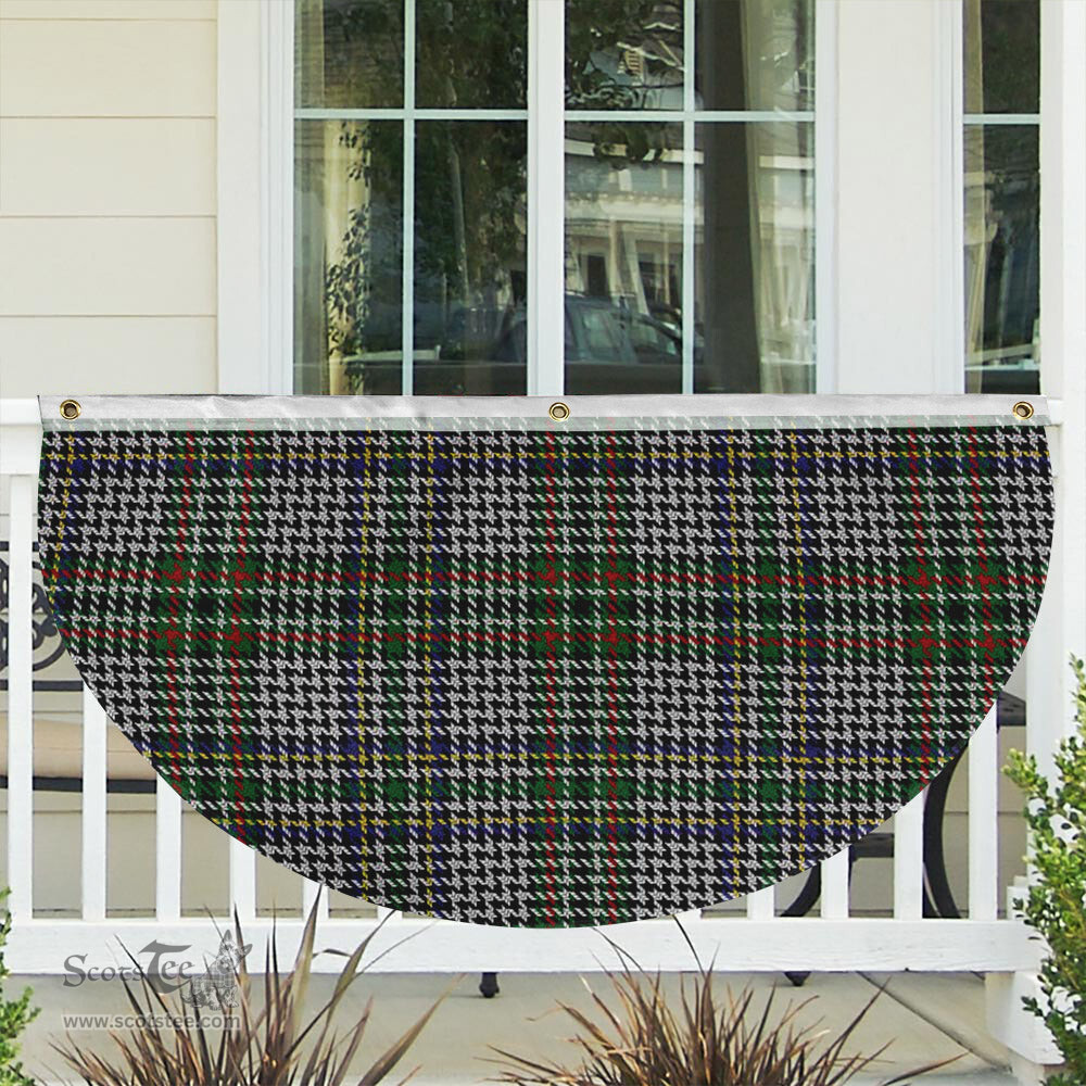 ScotsTee Shop Scottish Abbotsford Check Tartan Non-Pleated Fan Flag Bunting Banner