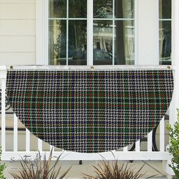 ScotsTee Shop Scottish Abbotsford Check Tartan Non-Pleated Fan Flag Bunting Banner