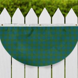 ScotsTee Shop Scottish Barclay Hunting Ancient Clan Tartan Non-Pleated Fan Flag Bunting Banner