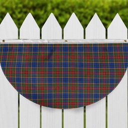 ScotsTee Shop Scottish Beattie (Beatty) Modern Tartan Non-Pleated Fan Flag Bunting Banner