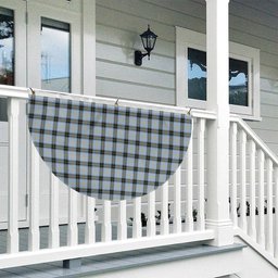 ScotsTee Shop Scottish Bell of the Borders Ancient Tartan Non-Pleated Fan Flag Bunting Banner