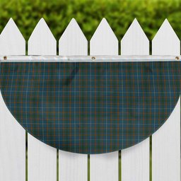 ScotsTee Shop Scottish Bain SC Tartan Non-Pleated Fan Flag Bunting Banner