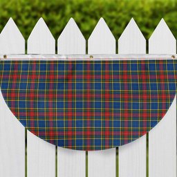 ScotsTee Shop Scottish Bethune Modern Tartan Non-Pleated Fan Flag Bunting Banner
