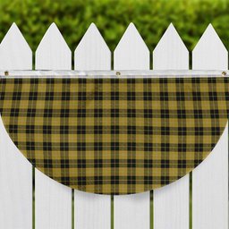 ScotsTee Shop Scottish Barclay Dress Tartan Non-Pleated Fan Flag Bunting Banner