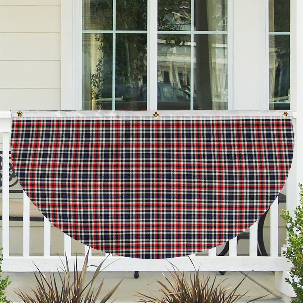 ScotsTee Shop Scottish Bell Border (Bell Southern Bell) Modern Tartan Non-Pleated Fan Flag Bunting Banner