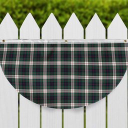 ScotsTee Shop Scottish Blair Dress Modern Tartan Non-Pleated Fan Flag Bunting Banner