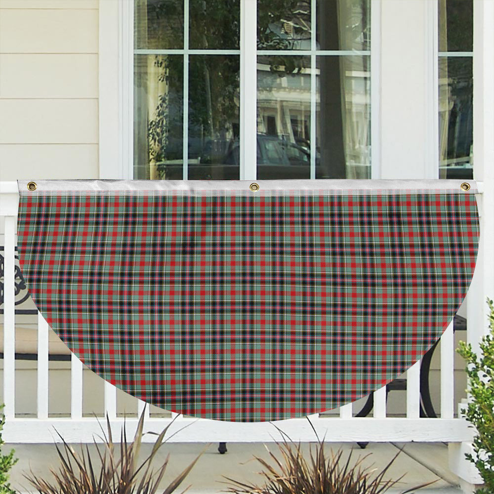 ScotsTee Shop Scottish Bruce of Kinnaird Modern Tartan Non-Pleated Fan Flag Bunting Banner