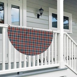 ScotsTee Shop Scottish Bell Border (Bell Southern Bell) Ancient Tartan Non-Pleated Fan Flag Bunting Banner