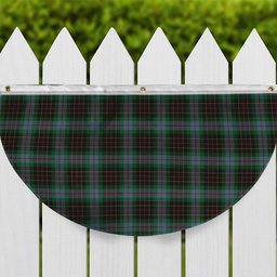 ScotsTee Shop Scottish Brodie Hunting Tartan Non-Pleated Fan Flag Bunting Banner