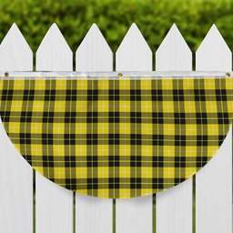 ScotsTee Shop Scottish Barclay Dress Modern Tartan Non-Pleated Fan Flag Bunting Banner