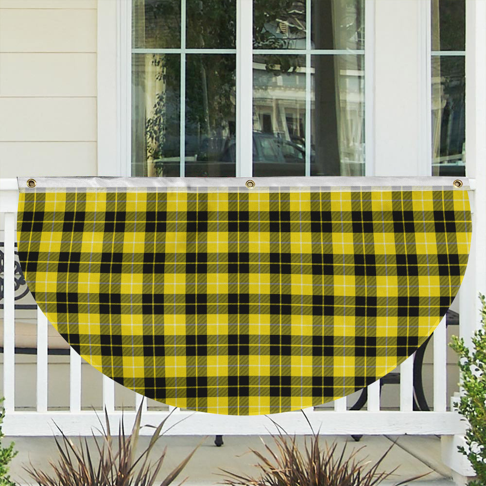 ScotsTee Shop Scottish Barclay Dress Modern Tartan Non-Pleated Fan Flag Bunting Banner