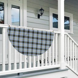 ScotsTee Shop Scottish Baxter of Balgavies Ancient Tartan Non-Pleated Fan Flag Bunting Banner