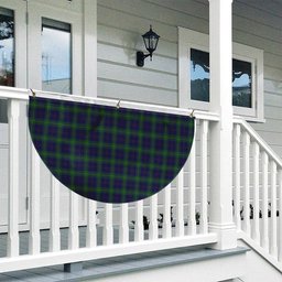 ScotsTee Shop Scottish Boyle Tartan Non-Pleated Fan Flag Bunting Banner