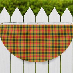ScotsTee Shop Scottish Baxter SC Tartan Non-Pleated Fan Flag Bunting Banner