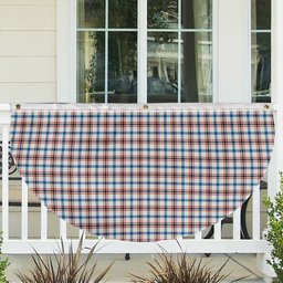ScotsTee Shop Scottish Boswell Dress Ancient Tartan Non-Pleated Fan Flag Bunting Banner