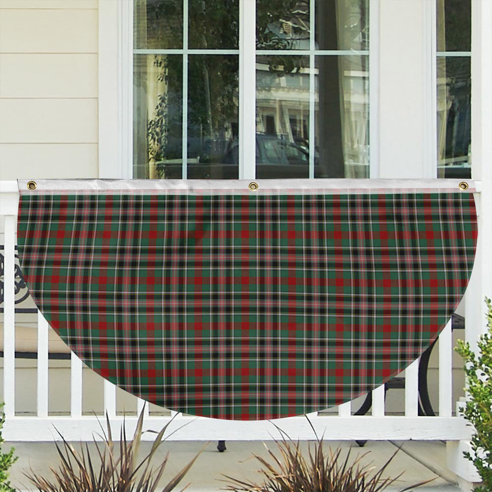 ScotsTee Shop Scottish Bruce of Kinnaird Tartan Non-Pleated Fan Flag Bunting Banner