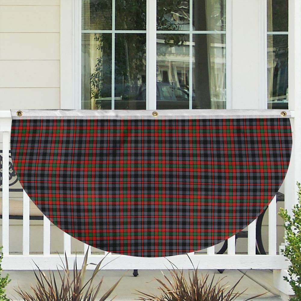 ScotsTee Shop Scottish Borthwick Ancient Tartan Non-Pleated Fan Flag Bunting Banner