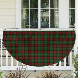 ScotsTee Shop Scottish Blackstock Hunting Tartan Non-Pleated Fan Flag Bunting Banner
