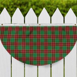 ScotsTee Shop Scottish Baxter Modern Tartan Non-Pleated Fan Flag Bunting Banner