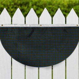 ScotsTee Shop Scottish Buchanan Hunting Tartan Non-Pleated Fan Flag Bunting Banner
