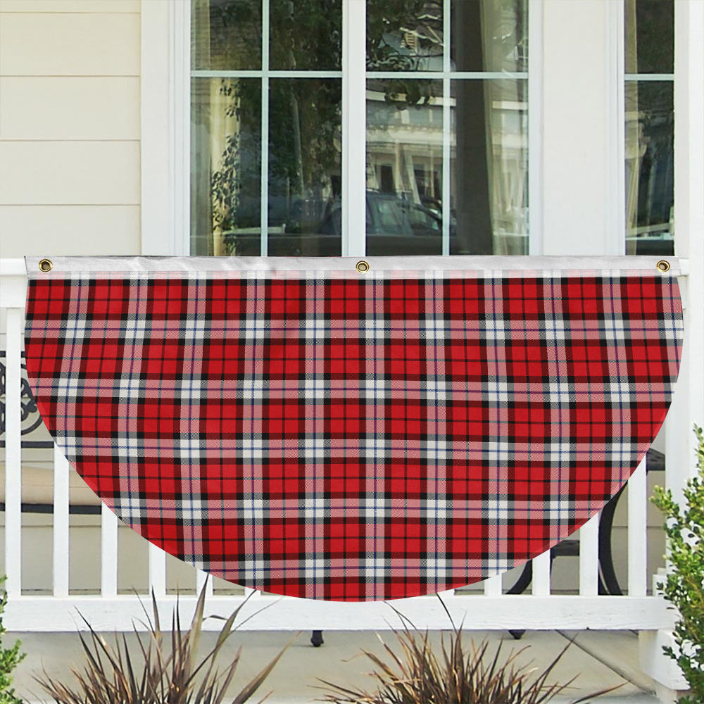 ScotsTee Shop Scottish Brodie Dress Modern Tartan Non-Pleated Fan Flag Bunting Banner