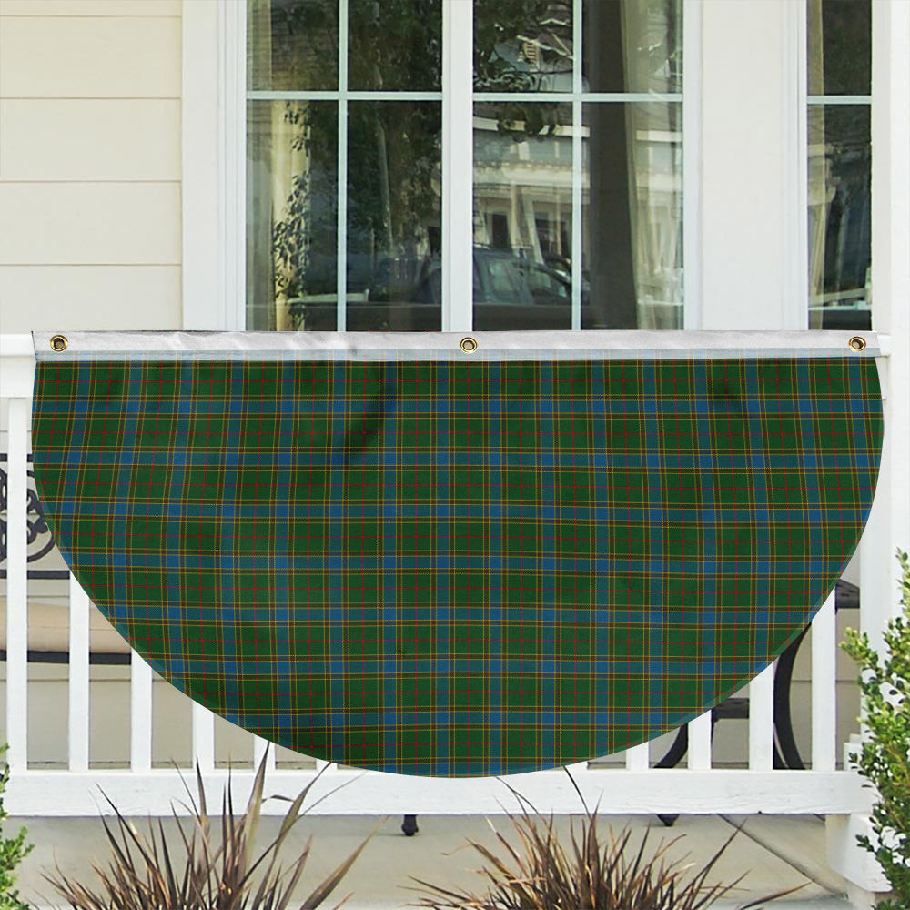 ScotsTee Shop Scottish Balfour Hunting Tartan Non-Pleated Fan Flag Bunting Banner