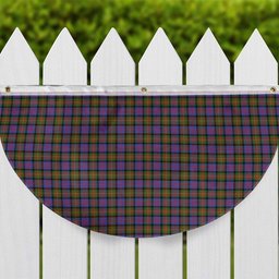 ScotsTee Shop Scottish Carnegie Ancient Tartan Non-Pleated Fan Flag Bunting Banner