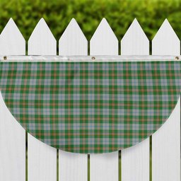 ScotsTee Shop Scottish Couper Dress Dalgleish 2 Tartan Non-Pleated Fan Flag Bunting Banner