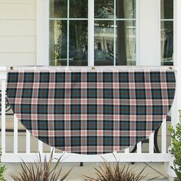 ScotsTee Shop Scottish Cameron of Erracht Dress Ancient Tartan Non-Pleated Fan Flag Bunting Banner