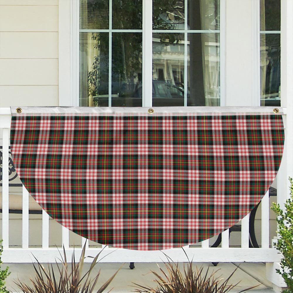 ScotsTee Shop Scottish Carnegie Dress Modern Tartan Non-Pleated Fan Flag Bunting Banner