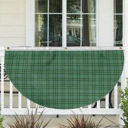 ScotsTee Shop Scottish Currie Ancient Tartan Non-Pleated Fan Flag Bunting Banner