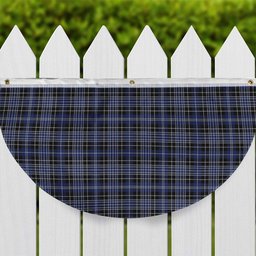 ScotsTee Shop Scottish Clark (Lion) Tartan Non-Pleated Fan Flag Bunting Banner