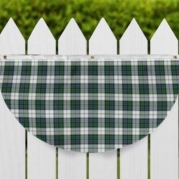 ScotsTee Shop Scottish Campbell of Cawdor Dress Ancient Tartan Non-Pleated Fan Flag Bunting Banner