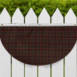 ScotsTee Shop Scottish Cumming 1850 Tartan Non-Pleated Fan Flag Bunting Banner