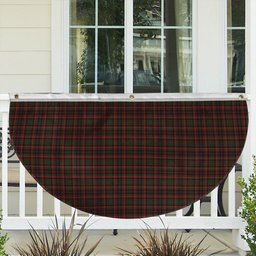 ScotsTee Shop Scottish Cumming 1850 Tartan Non-Pleated Fan Flag Bunting Banner