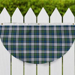 ScotsTee Shop Scottish Colquhoun Dress Ancient Tartan Non-Pleated Fan Flag Bunting Banner