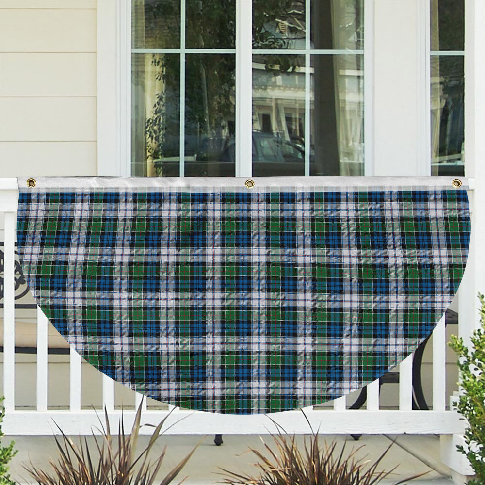 ScotsTee Shop Scottish Colquhoun Dress Ancient Tartan Non-Pleated Fan Flag Bunting Banner