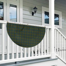 ScotsTee Shop Scottish Cunningham Hunting Ancient Tartan Non-Pleated Fan Flag Bunting Banner