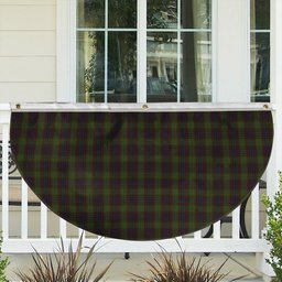ScotsTee Shop Scottish Cunningham Hunting Modern Tartan Non-Pleated Fan Flag Bunting Banner