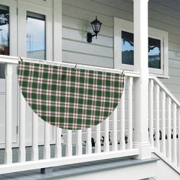 ScotsTee Shop Scottish Crawford Arisaid Dance Ancient Tartan Non-Pleated Fan Flag Bunting Banner