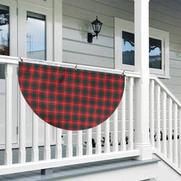 ScotsTee Shop Scottish Chisholm SC Tartan Non-Pleated Fan Flag Bunting Banner