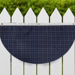 ScotsTee Shop Scottish Clark Robert McGavin Tartan Non-Pleated Fan Flag Bunting Banner
