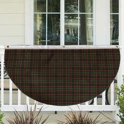 ScotsTee Shop Scottish Cumming Hunting Tartan Non-Pleated Fan Flag Bunting Banner