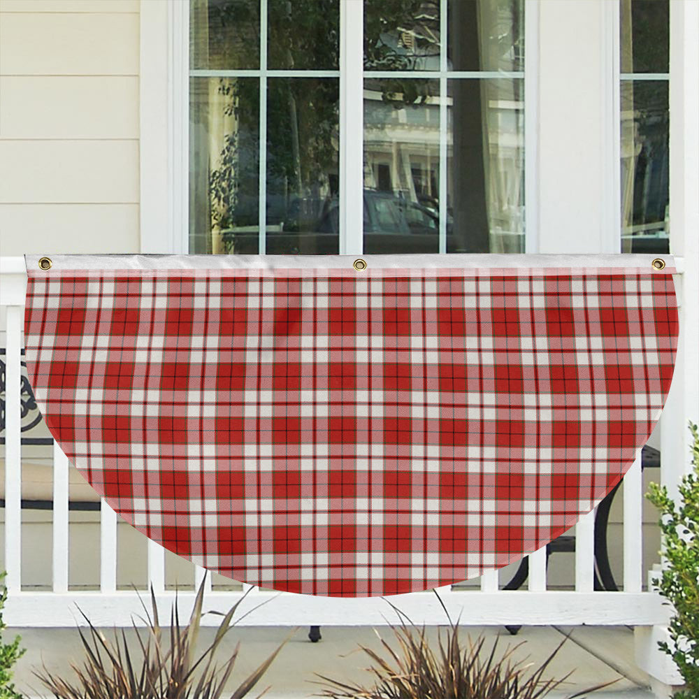 ScotsTee Shop Scottish Cameron Hose Ancient Tartan Non-Pleated Fan Flag Bunting Banner